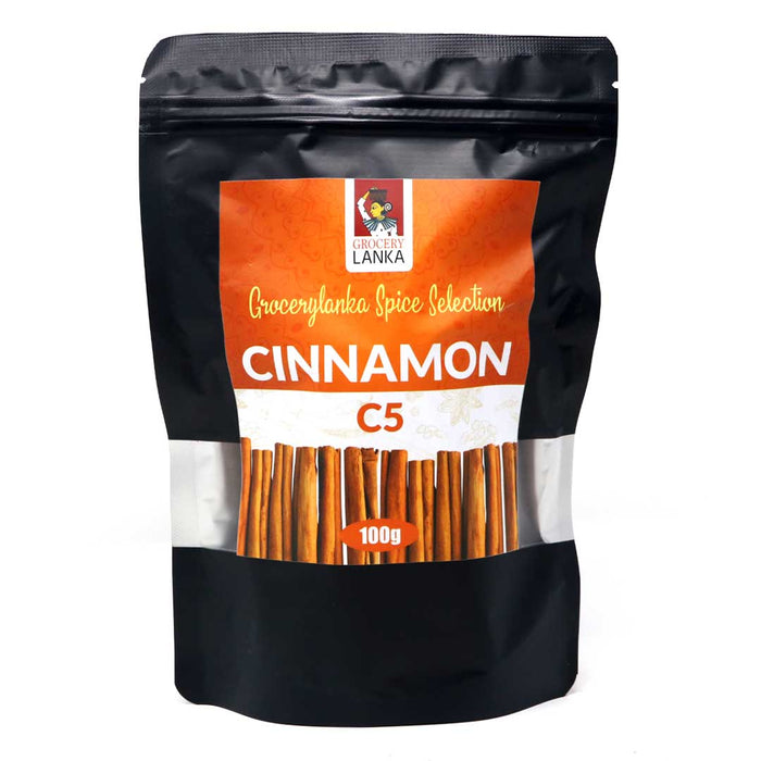 Ceylon Cinnamon Sticks 100g - C5 Special Grade