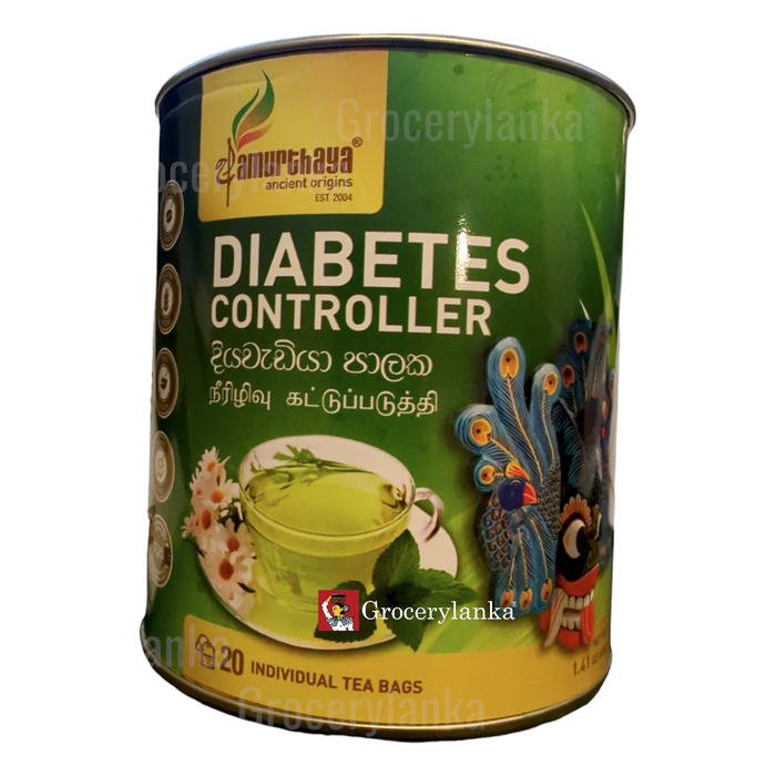 Amurthaya Diabetes Controller Tea - 20 Tea Bags