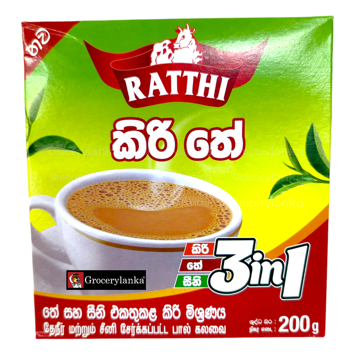 Ratthi කිරි තේ  3-in-1 200g