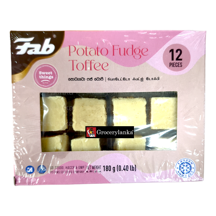 Fab Potato Fudge Toffee 12Pc