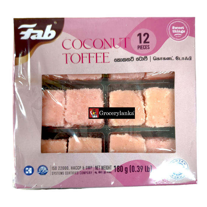 Fab Coconut Toffee 12Pc