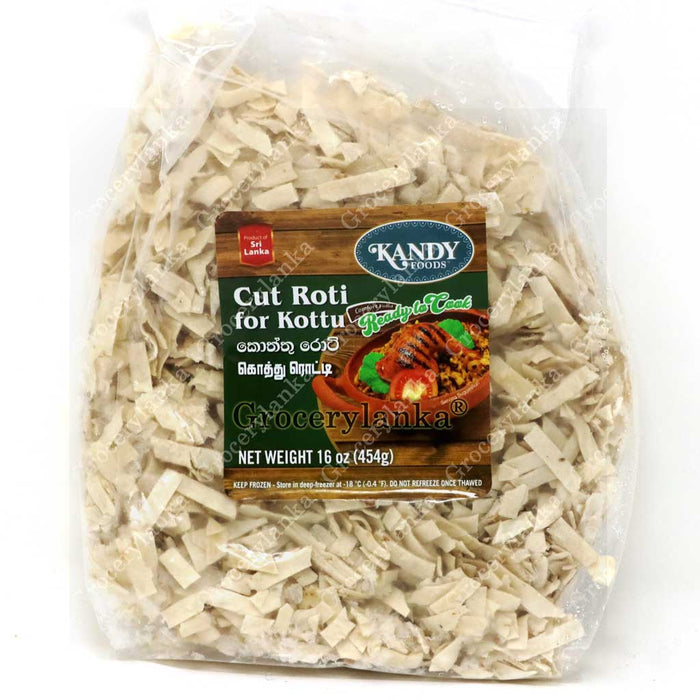 Kandy Foods Cut Roti for Kottu 454g - Frozen (In-Store Pickup Only / Please order a separate Frozen Shipping Kit in order to ship this item*)